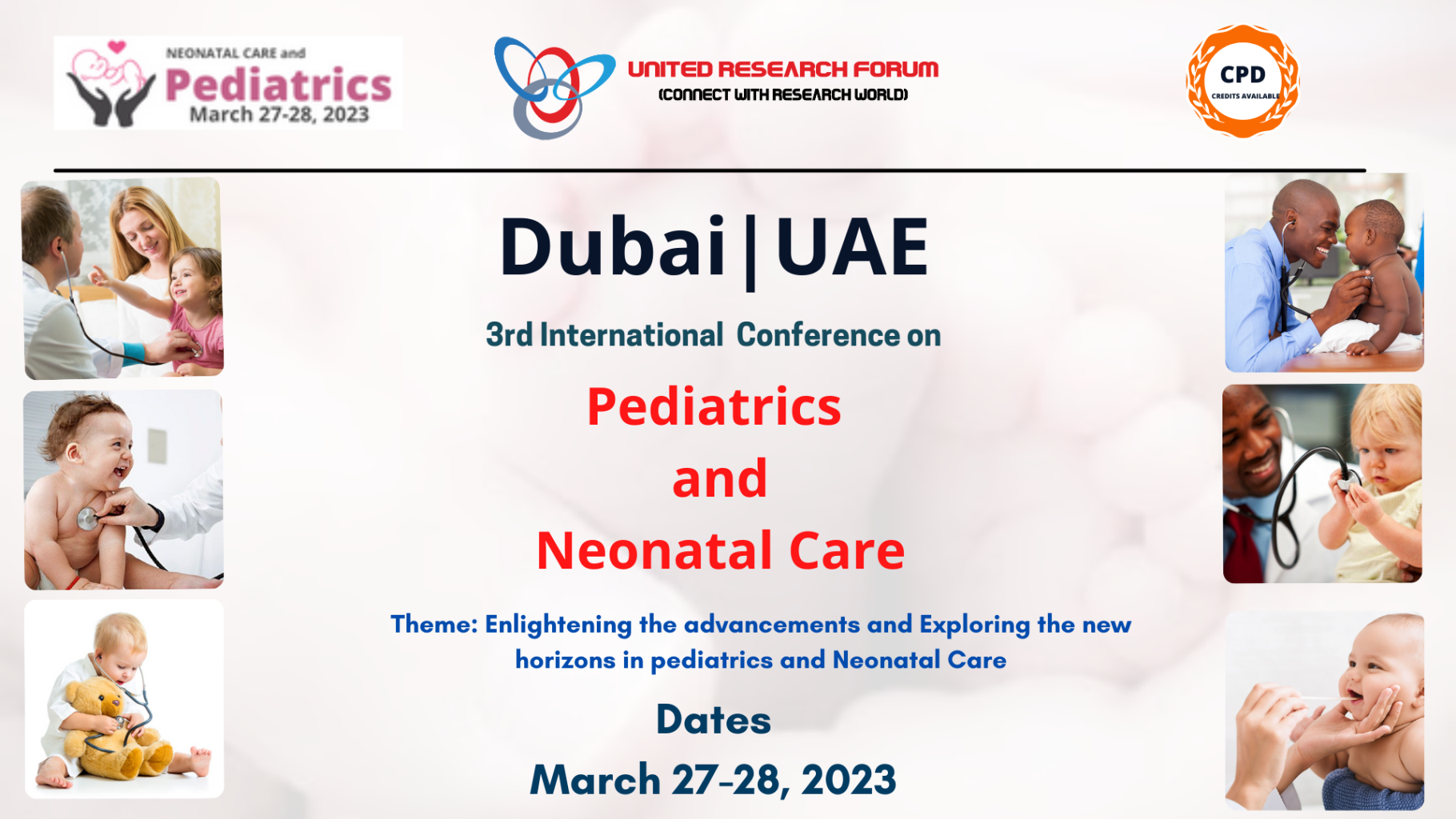3rd International Conference on Pediatrics and Neonatal Care 2022 Dubai